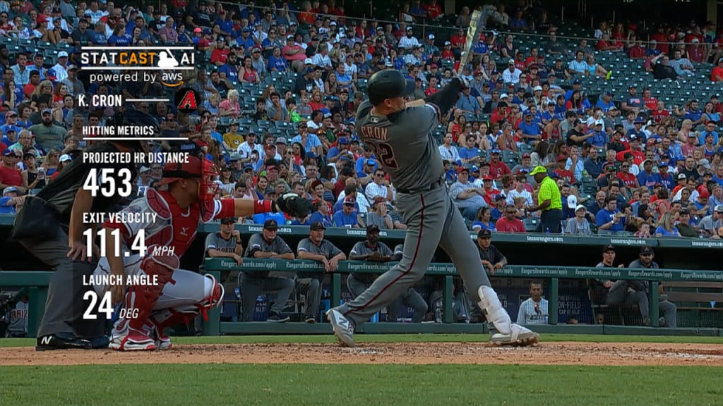 Statcast: Cron's 453-ft. HR