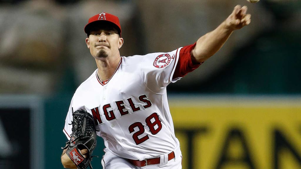 Andrew Heaney hasn't started for the Angels since April 5, 2016. (AP)