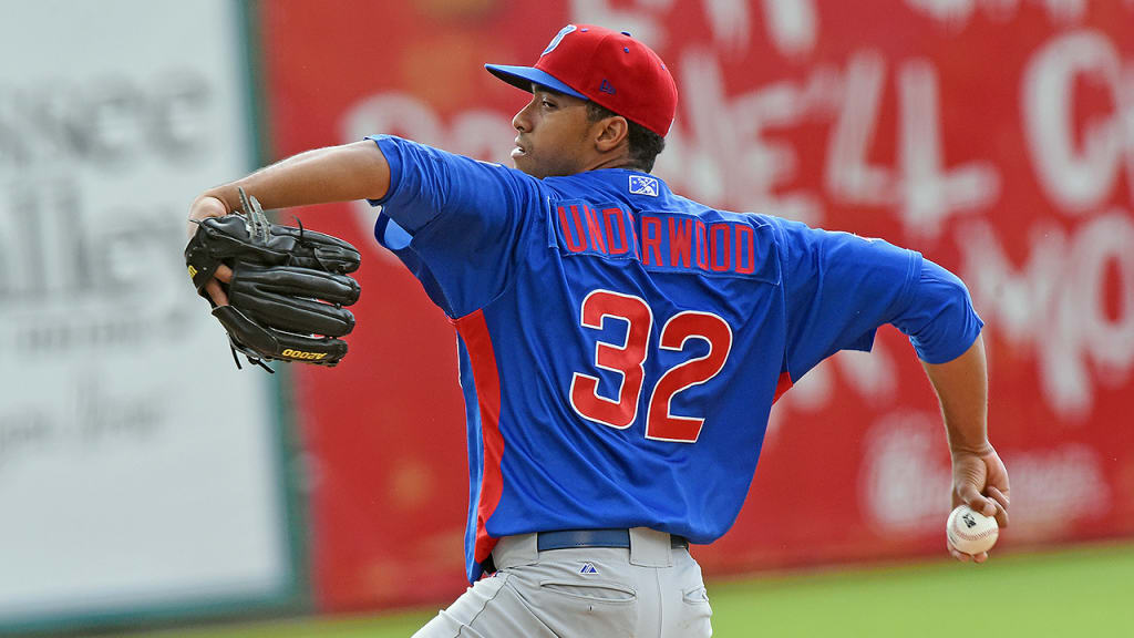 Duane Underwood Jr. went 13-7 with a 4.43 ERA for Double-A Tennessee in 2017.