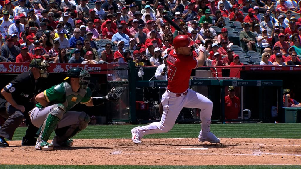 Mike Trout's RBI single