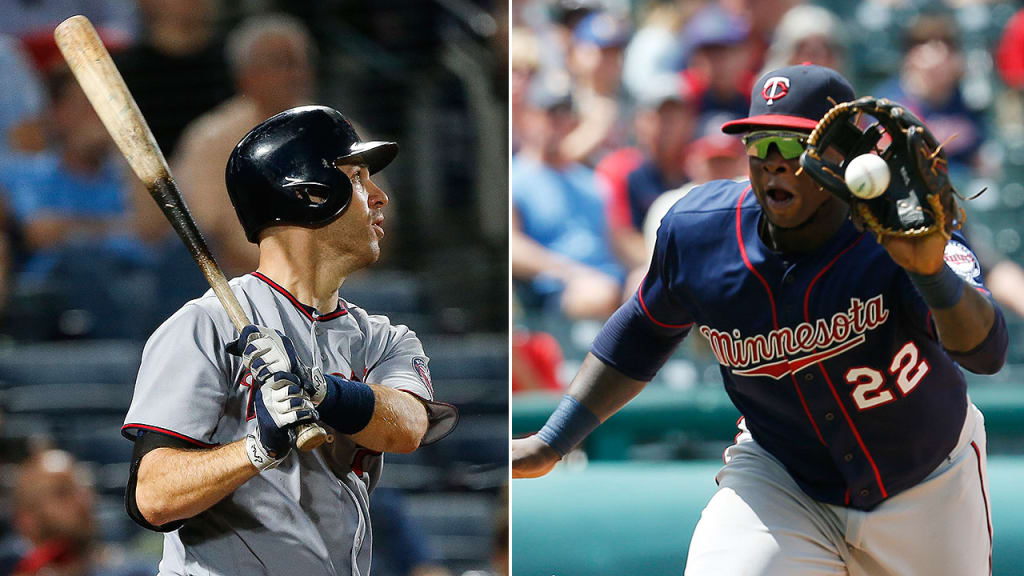 Joe Mauer (sore quads) and Miguel Sano (sore right elbow) were held out of Wednesday's lineup. (AP)