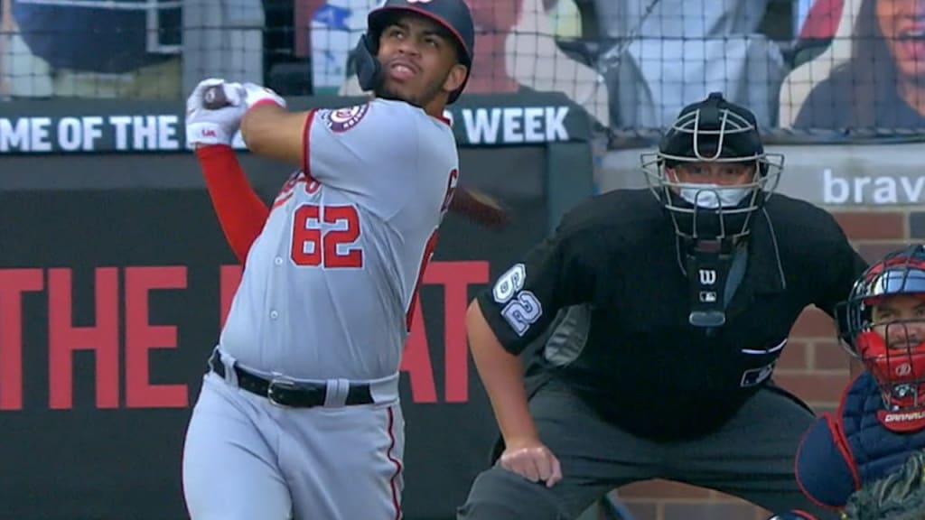 Nats 2B Luis Garcia 1st player born in 2000s to hit homer