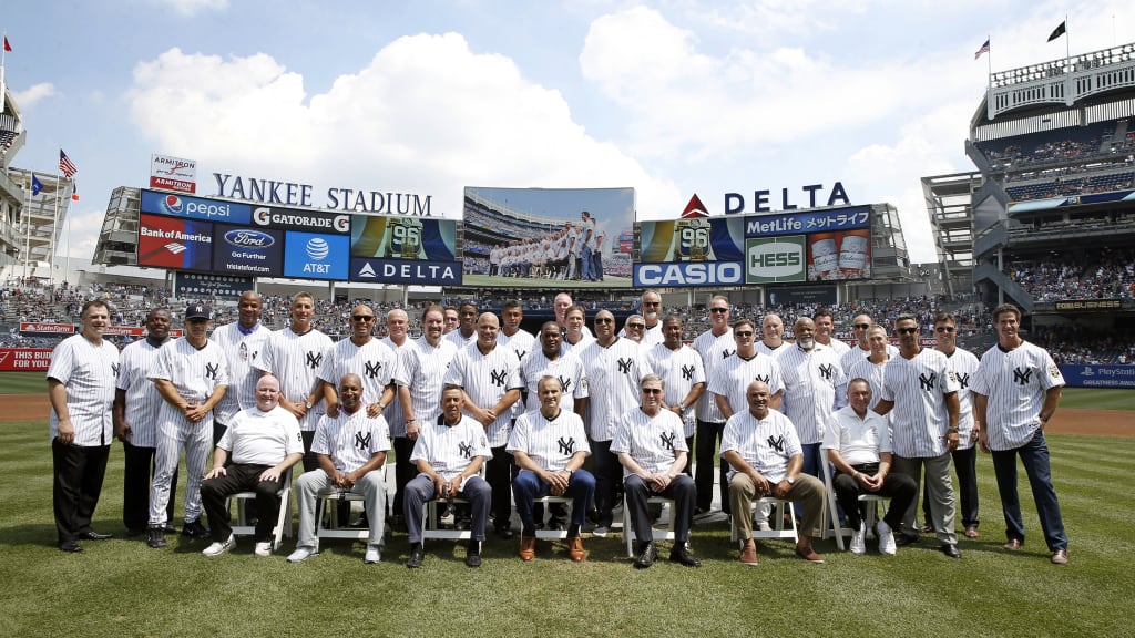 On Aug. 13, members of the 1996 Yankees team reconvened to reminisce about their championship season. (New York Yankees)