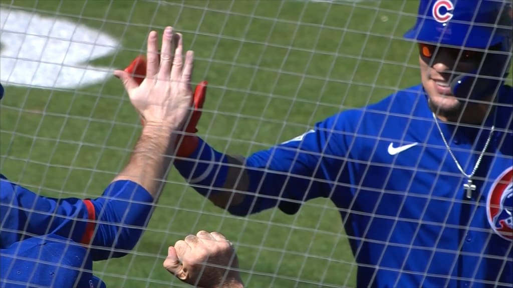 Albert Almora homers, plates four