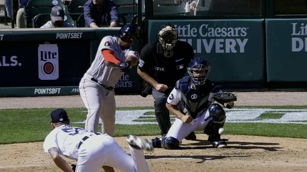 MLB on FOX - Rafael Devers double-dipped tonight to reach