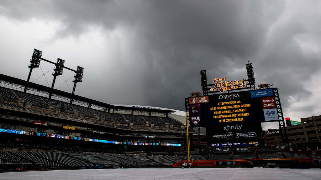 Tigers, Astros postponed Friday night due to rain 