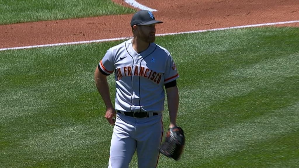 Alex Cobb fans Ke'Bryan Hayes