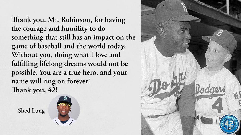 MLB players write letters to Jackie Robinson