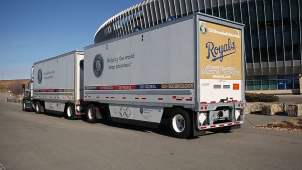 Royals players load Yordano Ventura's casket into truck for