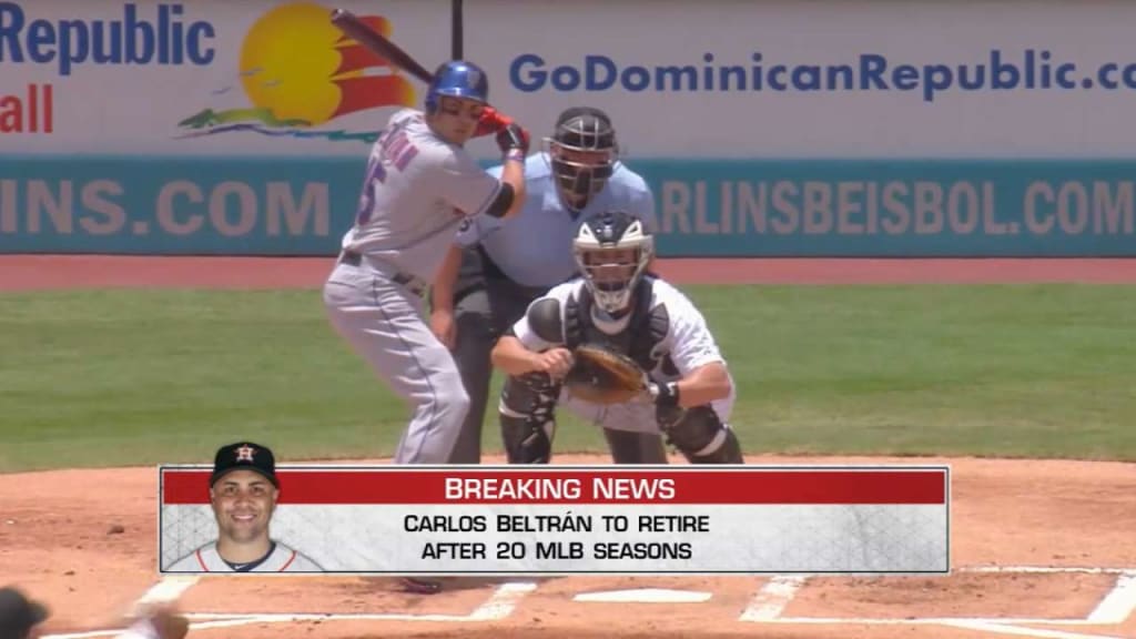Carlos Beltran retires after winning World Series with Houston Astros