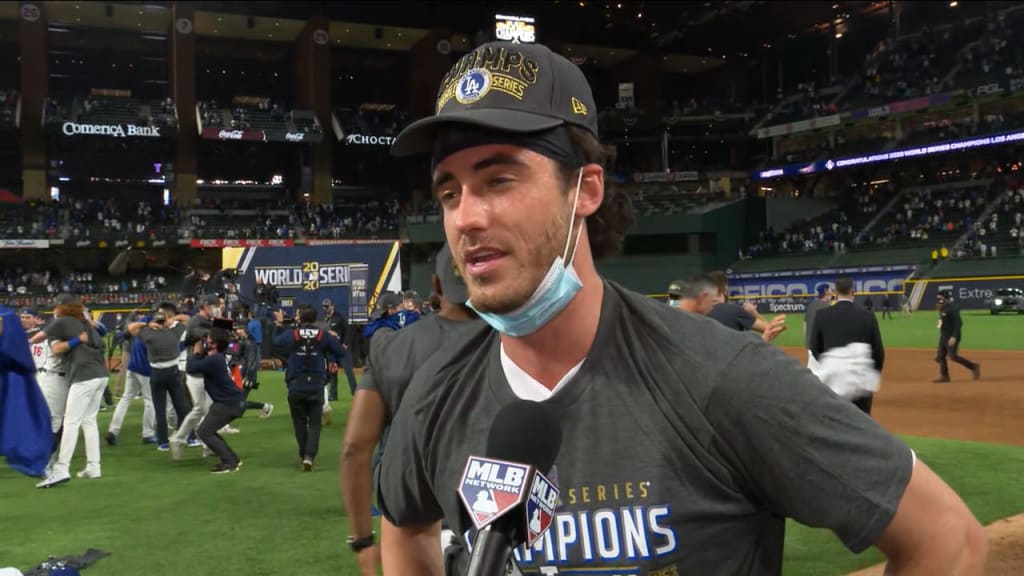 Cody Bellinger Los Angeles Dodgers 2020 MLB World Series Champions