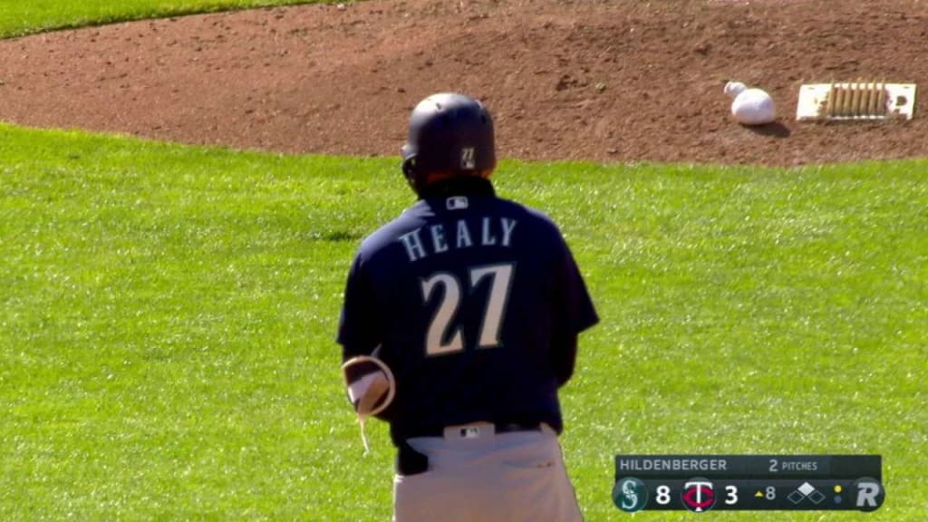 Healy's three-run double