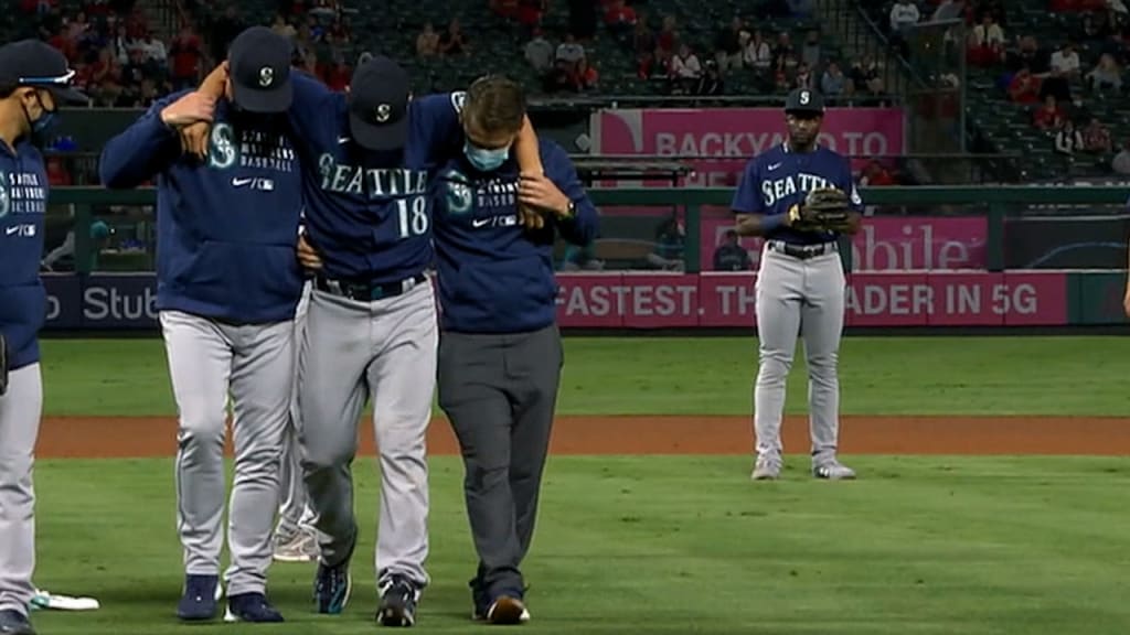 Yusei Kikuchi Reacts to Taking a Loss in Start vs. Los Angeles