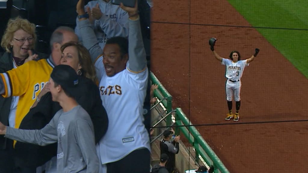 Cole Tucker's parents witness his first home run