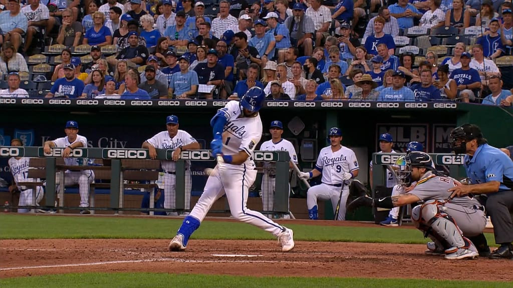 Nicky Lopez powers Kansas City Royals to win over Detroit Tigers in first  MLB game played in Omaha