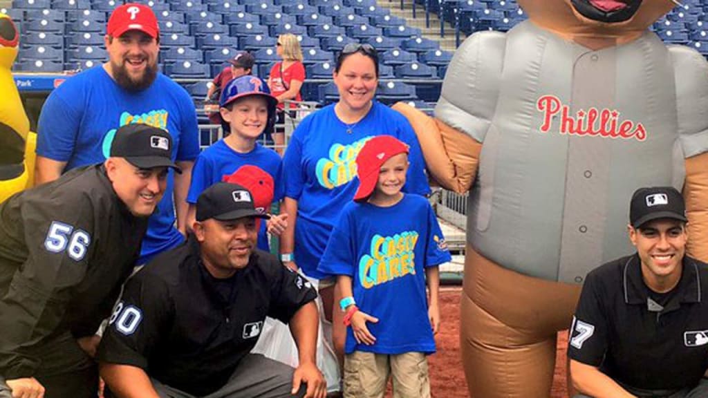 Jake Duffy and his family made new friends on Sunday, thanks to UMPS CARE Charities and the Casey Cares Foundation.