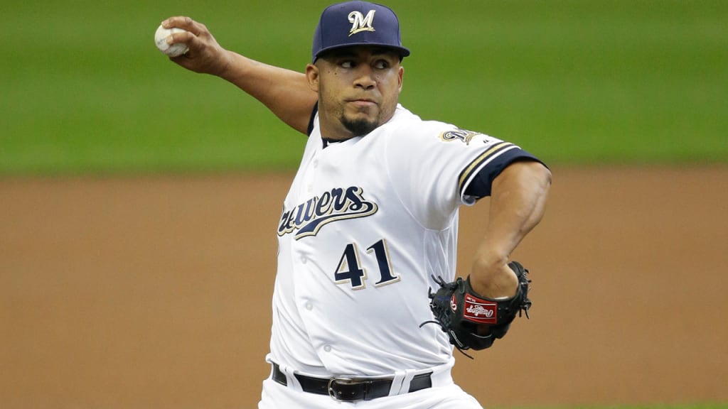 Brewers starter Junior Guerra threw live batting practice with Class A Wisconsin on Saturday. (AP)