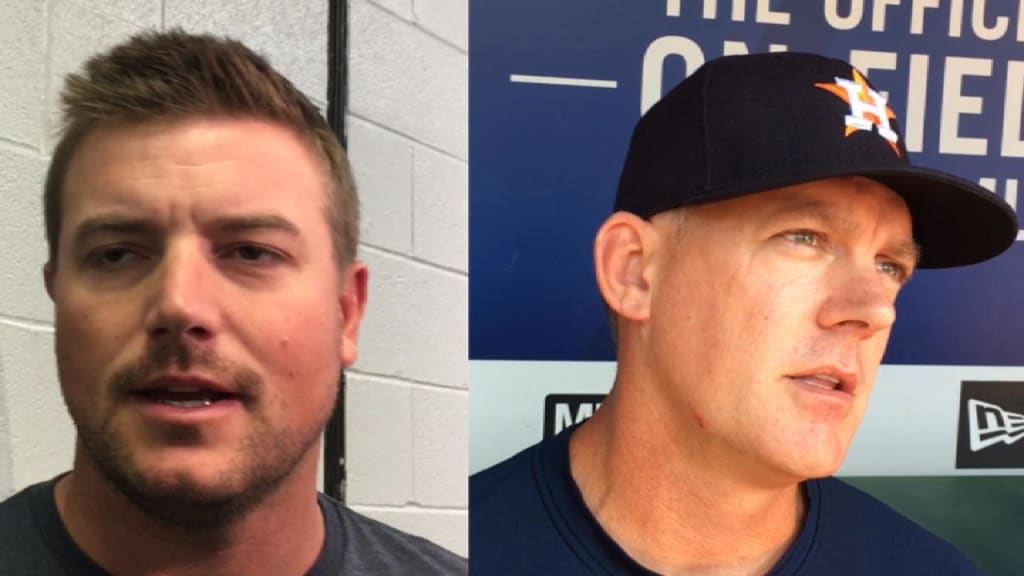 Hinch on Smith to DL, Correa