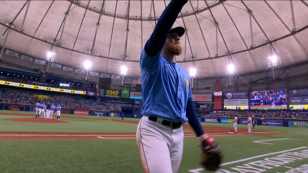 Rasmussen perfect through 8, pitches Rays past Orioles 4-1