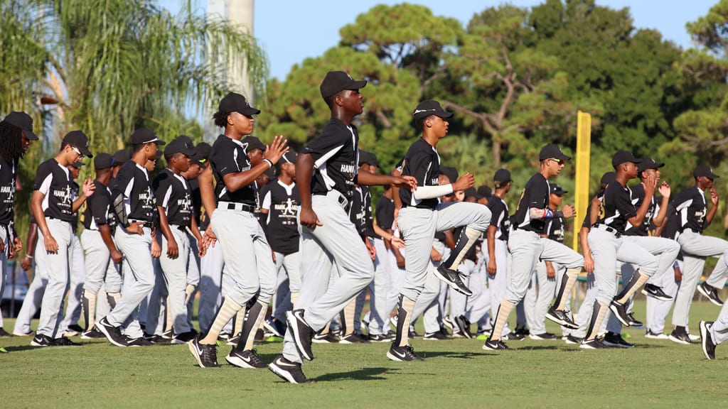 MLBPA on X: Week 2️⃣ in Vero Beach! The top 44 athletes will be selected  to play in the Hank Aaron Invitational Showcase Game at Truist Park on July  30th. Week Two's