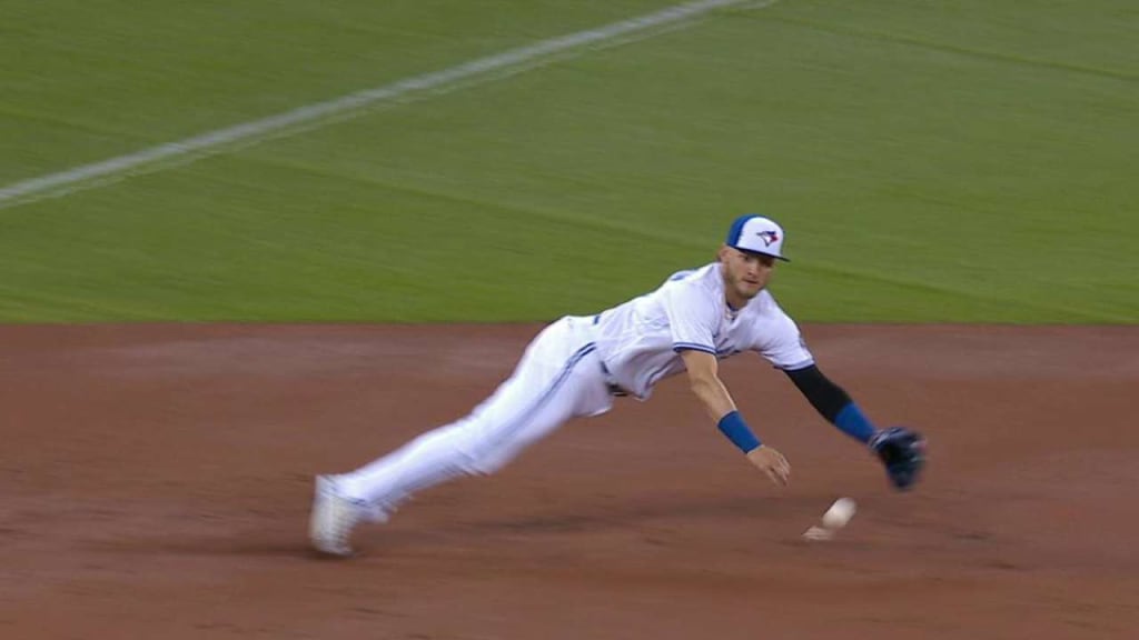 Blue Jays' Josh Donaldson shows off his revived arm, then blows