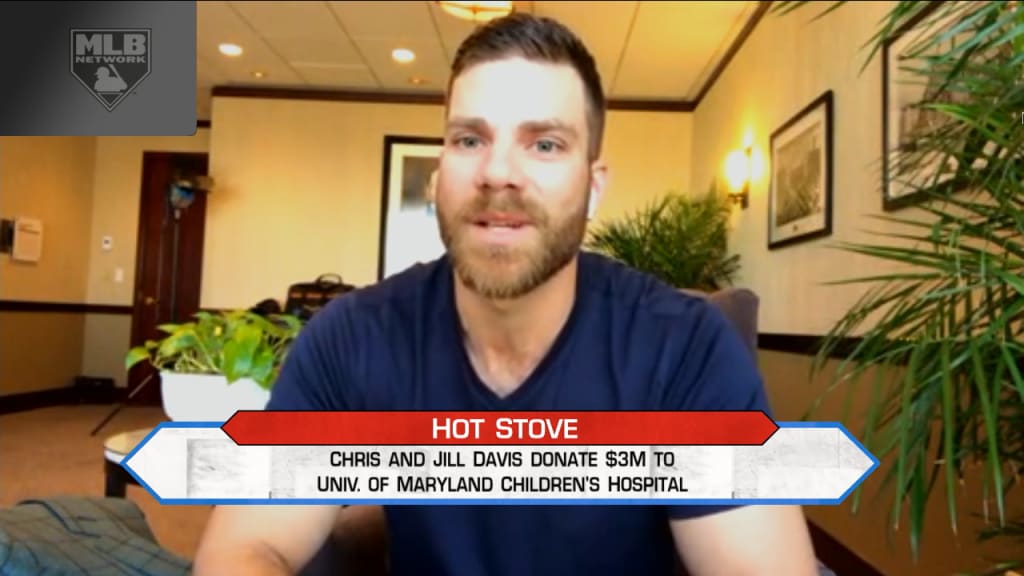 Orioles player Chris Davis and his family donate $3M to UMD