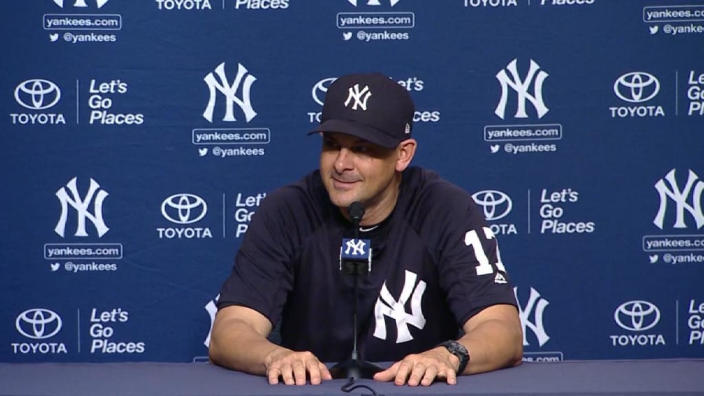 Aaron Boone trying to remain optimistic about Greg Bird, but knows