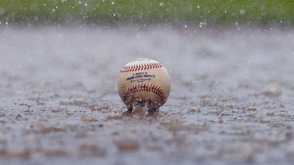 Rain is messing with my baseball!
