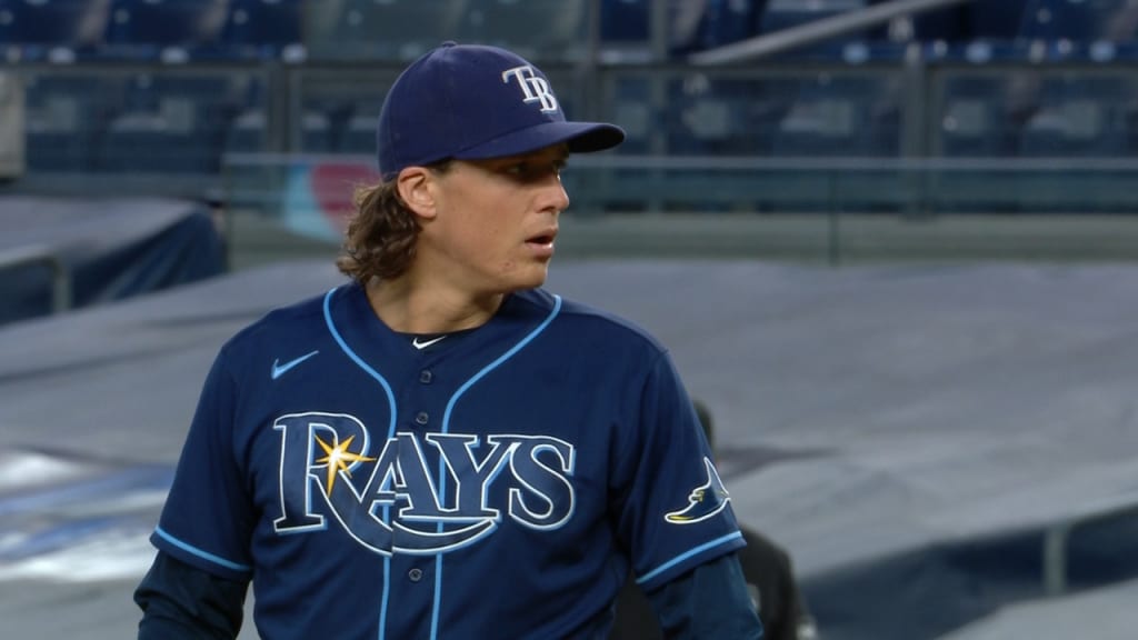 Glasnow takes no-hitter into 6th inning as Rays limit Yankees to 2