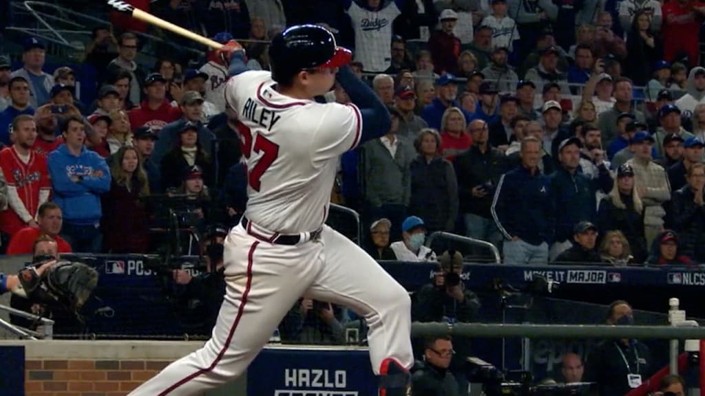 Braves WALK IT OFF in NLCS Game 1! Austin Riley drives in Ozzie Albies to  win a thriller in Atlanta! 