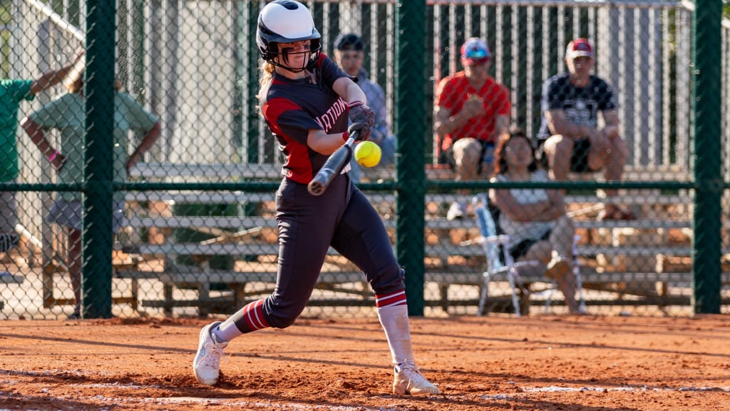 High School Softball Spring Training Jackie Robinson Training Complex