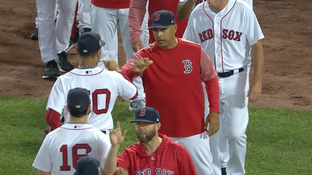 Cora on Red Sox clinching