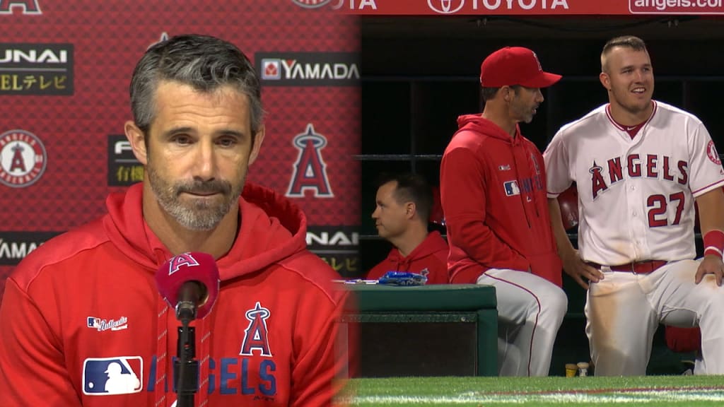 Ausmus on Trout exiting game