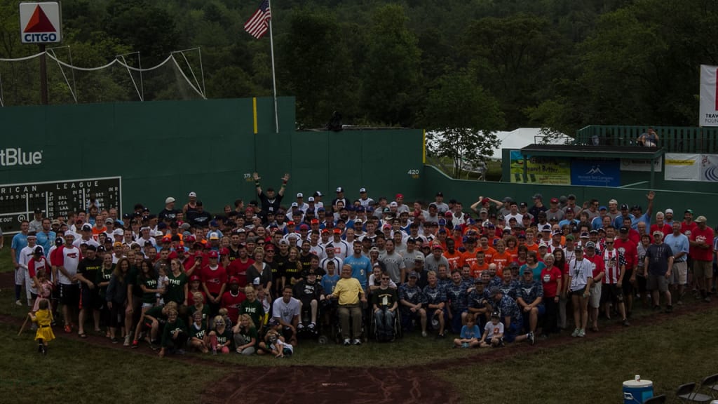 More than 1,500 people gathered this weekend at The Travis Roy Foundation annual Wiffle ball tournament. (Jane O'Neil/Travis Roy Foundation)