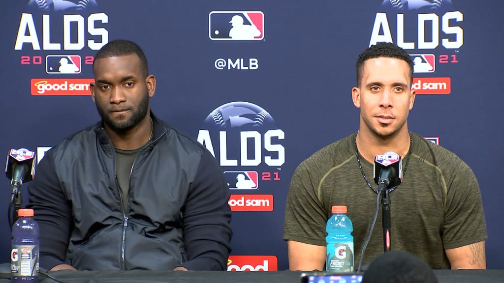 Brantley, Alvarez on the 6-1 win 