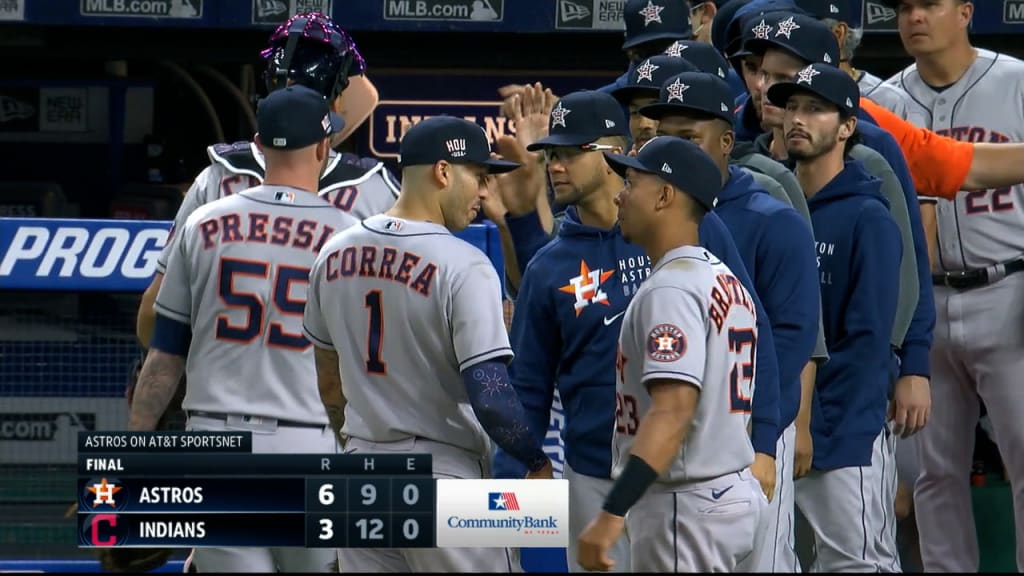 Correa keys Astros' big inning in 6-3 win over Indians