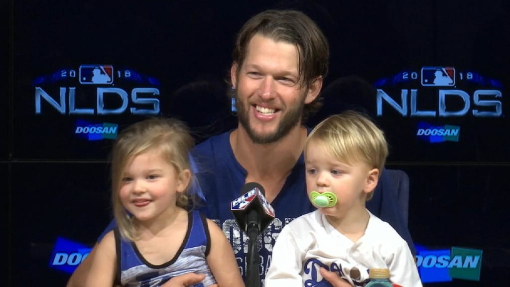 Clayton Kershaw asked his kids if they wanted him to go for the