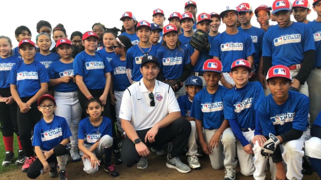 Kyle Higashioka returns to MLB Youth Academy