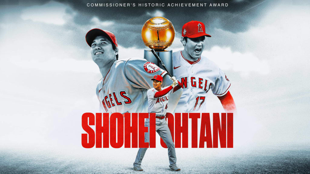 Shohei Ohtani Los Angeles Angels Unsigned 2021 American League MVP Collage