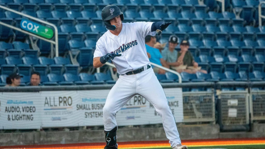 Pensacola Blue Wahoos' Troy Johnston on game day - July 9, 2023