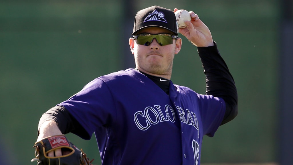 Rockies lefty Tyler Matzek struggled in his spring debut on Wednesday, allowing three hits and two walks without retiring a batter.