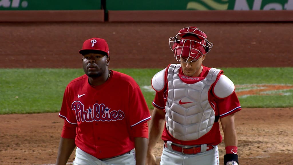 Philadelphia, USA. 31st Aug, 2019. August 31, 2019: Philadelphia Phillies  right fielder Bryce Harper (3) reacts to lining out during the MLB game  between the New York Mets and Philadelphia Phillies at