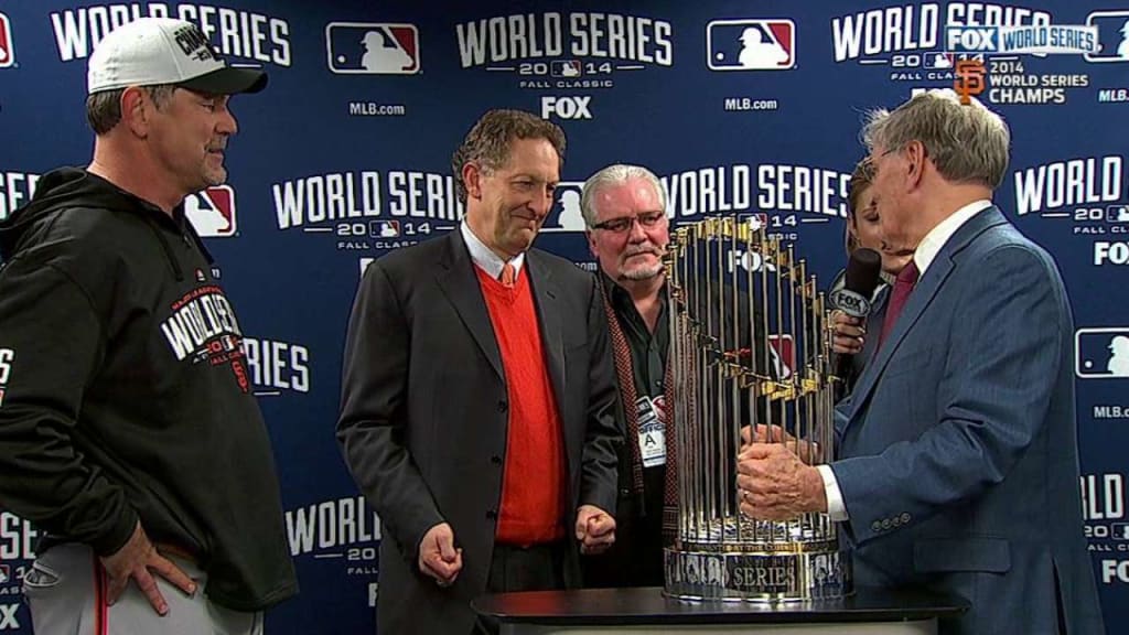 Baer, Sabean and Bochy on title