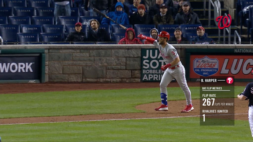 WATCH: Phillies' Rhys Hoskins Crushes Home Run, Spikes Bat in Game 3 of  NLDS - Fastball