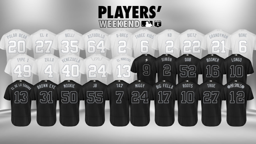 2019 MLB Players' Weekend nicknames