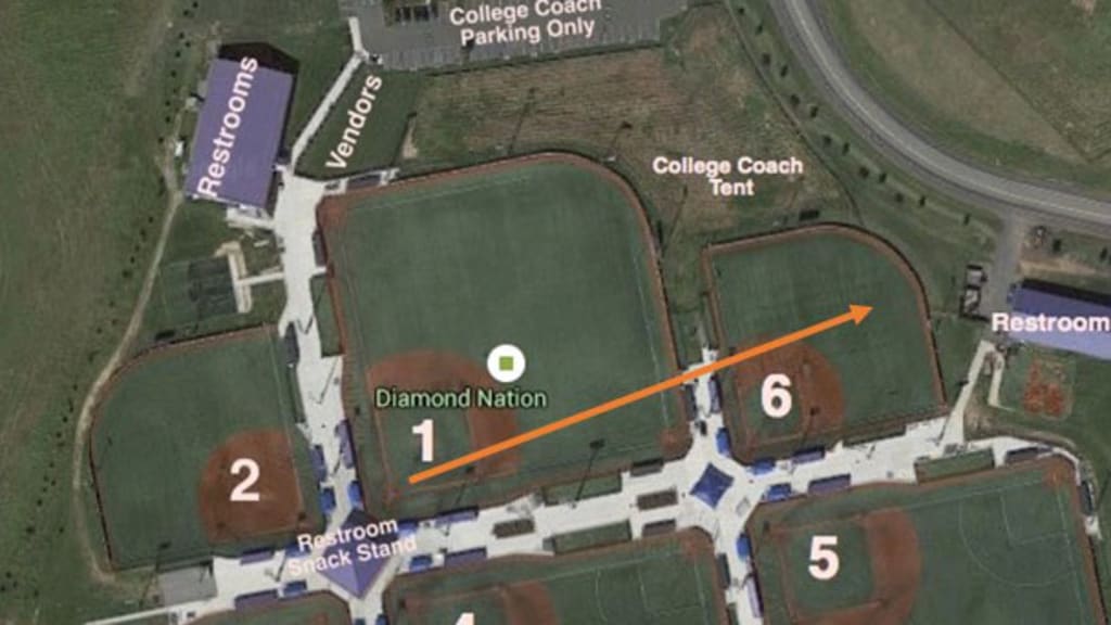 Diamond Nation Field Map Matt Stairs Played Slow Pitch Softball