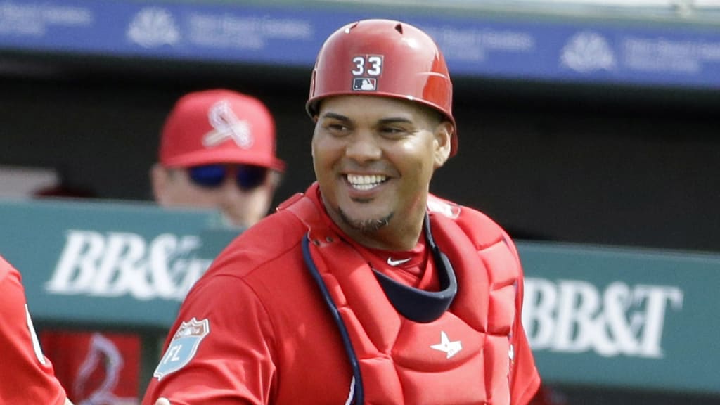 Brayan Pena is expected to miss two to four weeks after having surgery to remove loose cartilage in his left knee. (AP)