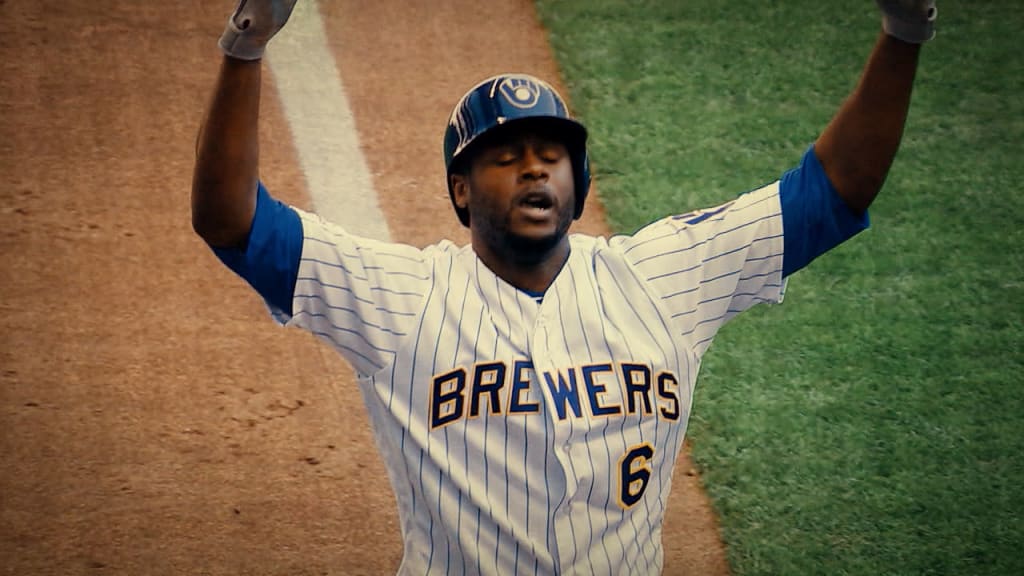 Lorenzo Cain, Ryan Braun power Brewers to rout of Marlins in