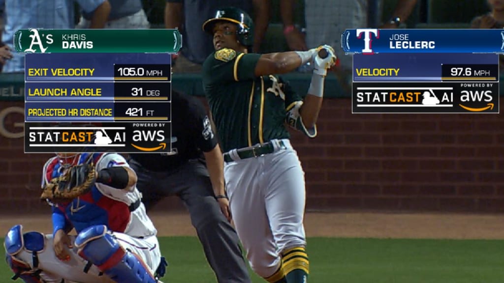 Khris Davis plays hero in ninth-inning rally, but A's fall to