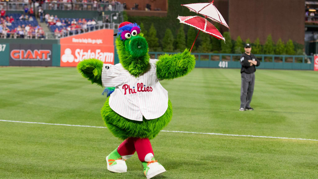  Super7 Major League Baseball Mascots: Philadelphia Phillies  Phillie Phanatic Reaction Figure Multicolor One Size : Sports & Outdoors